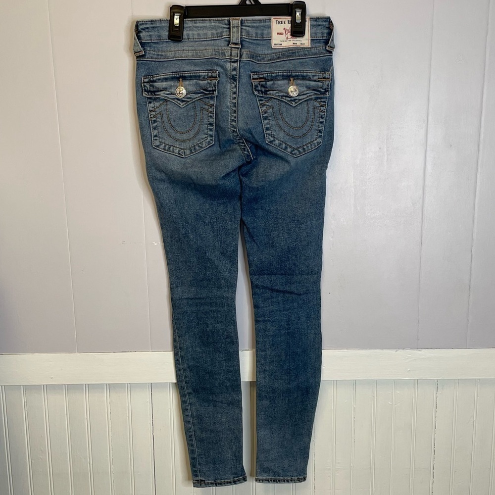 true religion Halle mid-rise super skinny distressed jeans - Picture 6 of 15